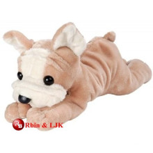 Alta qualidade personalizada bulldog plush stuffed dog